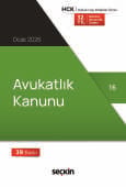 Avukatlık Kanunu (Cep Kitabı) (Ciltli)