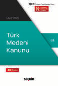 Türk Medeni Kanunu (Cep Kitabı) (Ciltli)