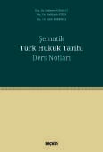 Şematik Türk Hukuk Tarihi Ders Notları (Ciltli)