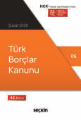 Türk Borçlar Kanunu (Cep Kitabı) (Ciltli)