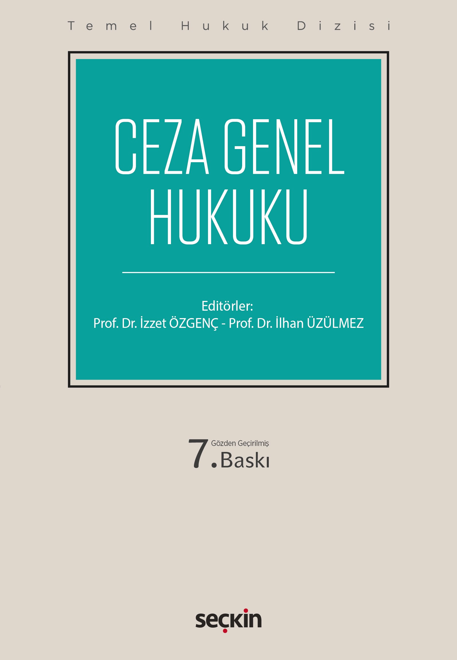 Temel Hukuk DizisiCeza Genel Hukuku (THD)