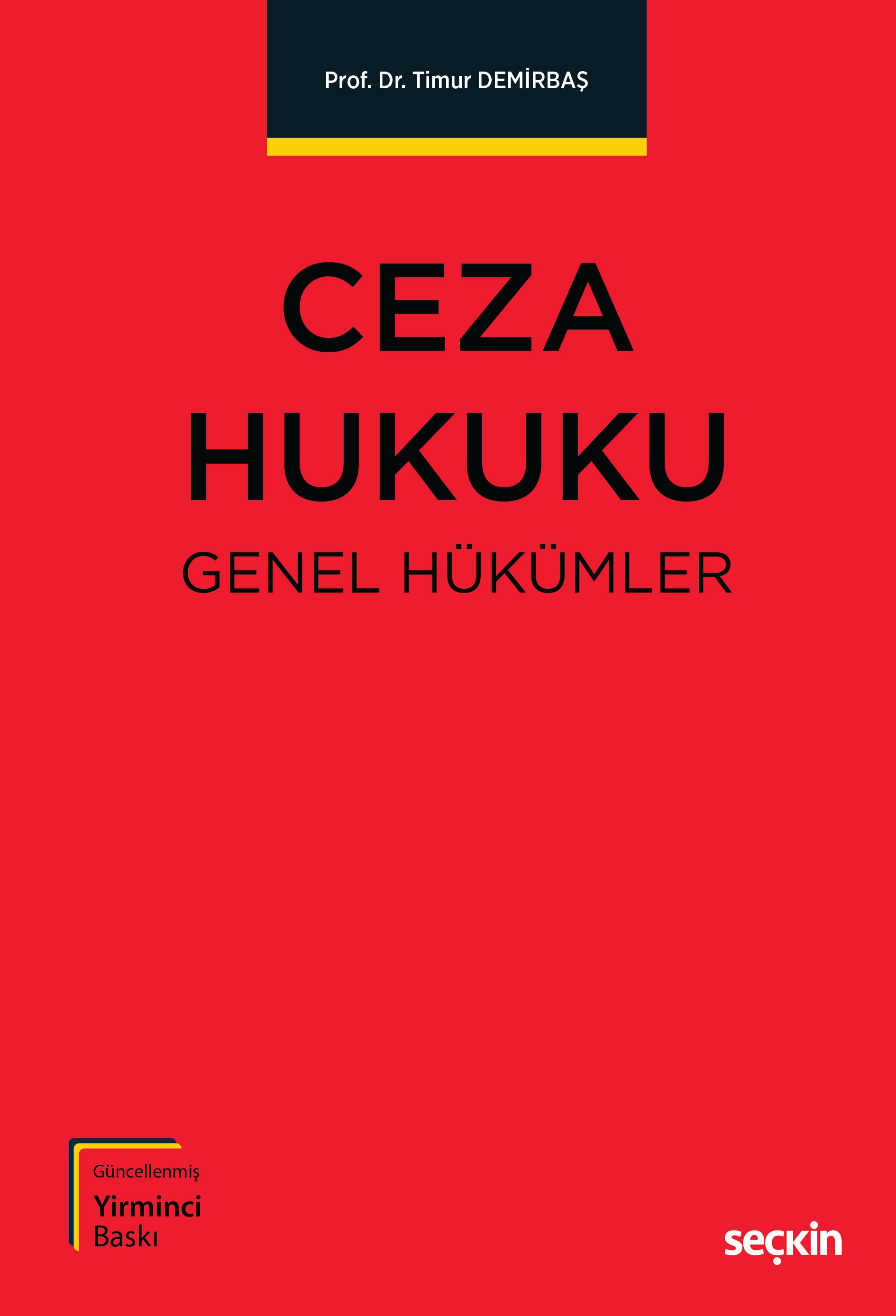 Ceza Hukuku Genel Hükümler