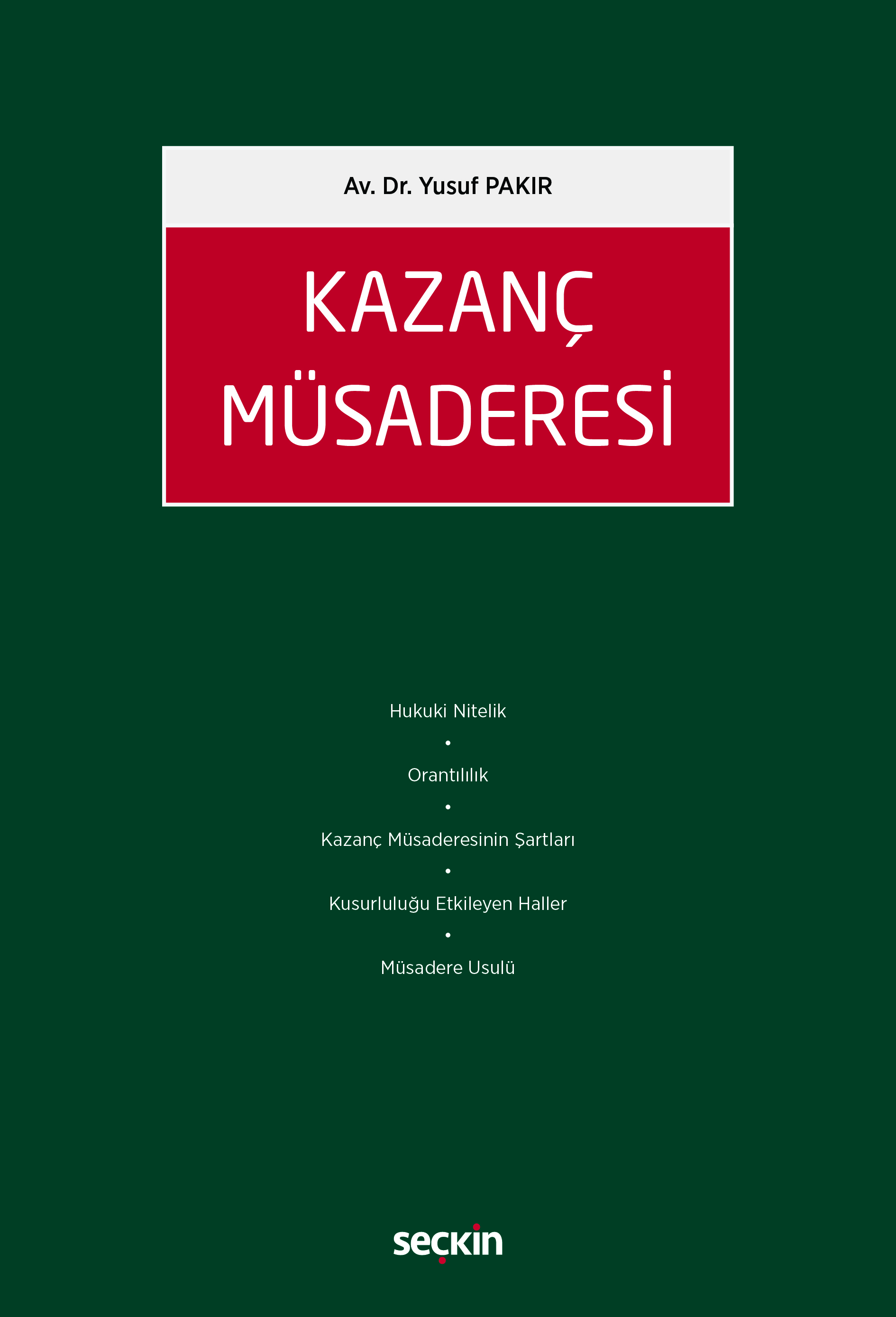 Kazanç Müsaderesi