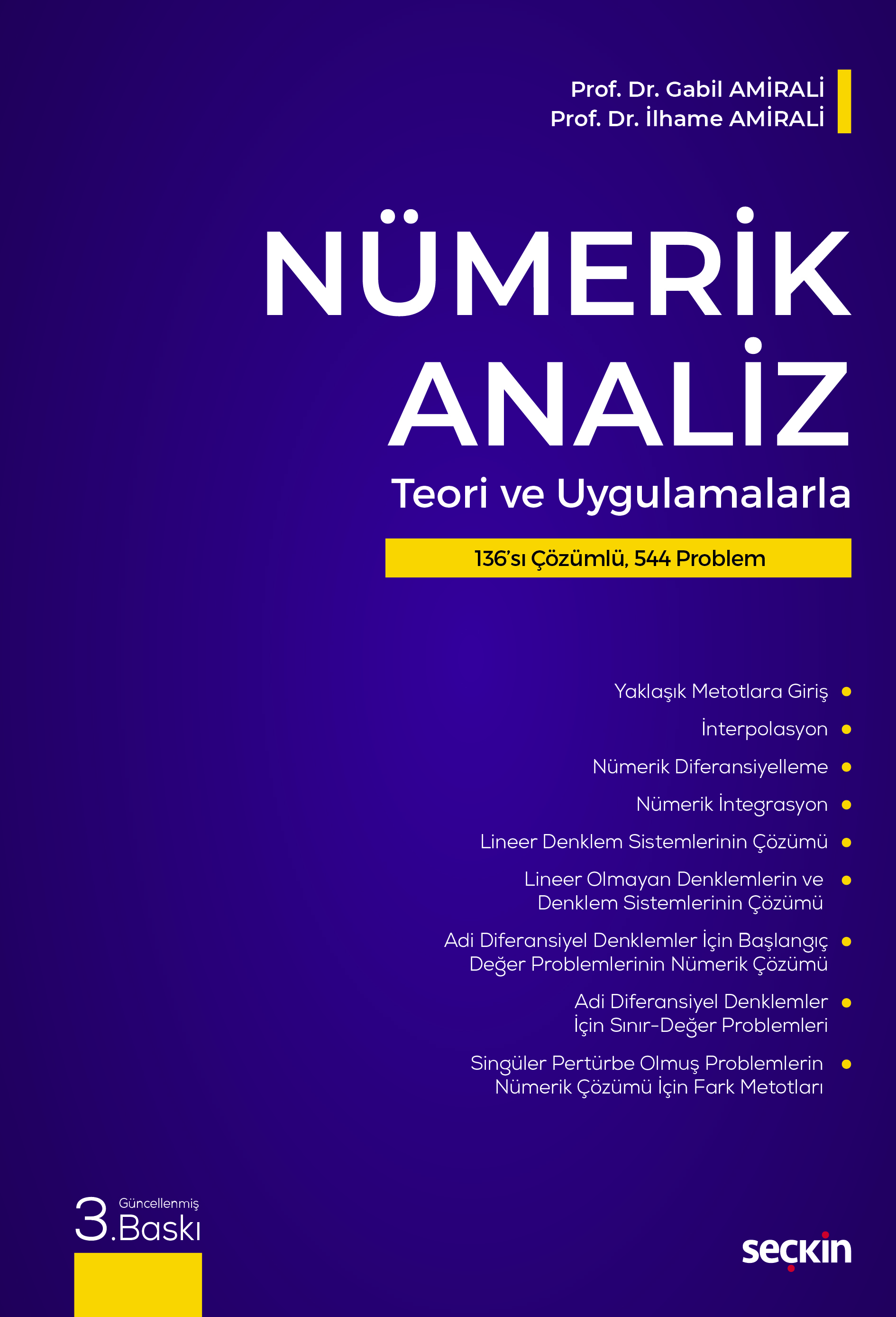 Nümerik Analiz (Teori ve Uygulamalarla)