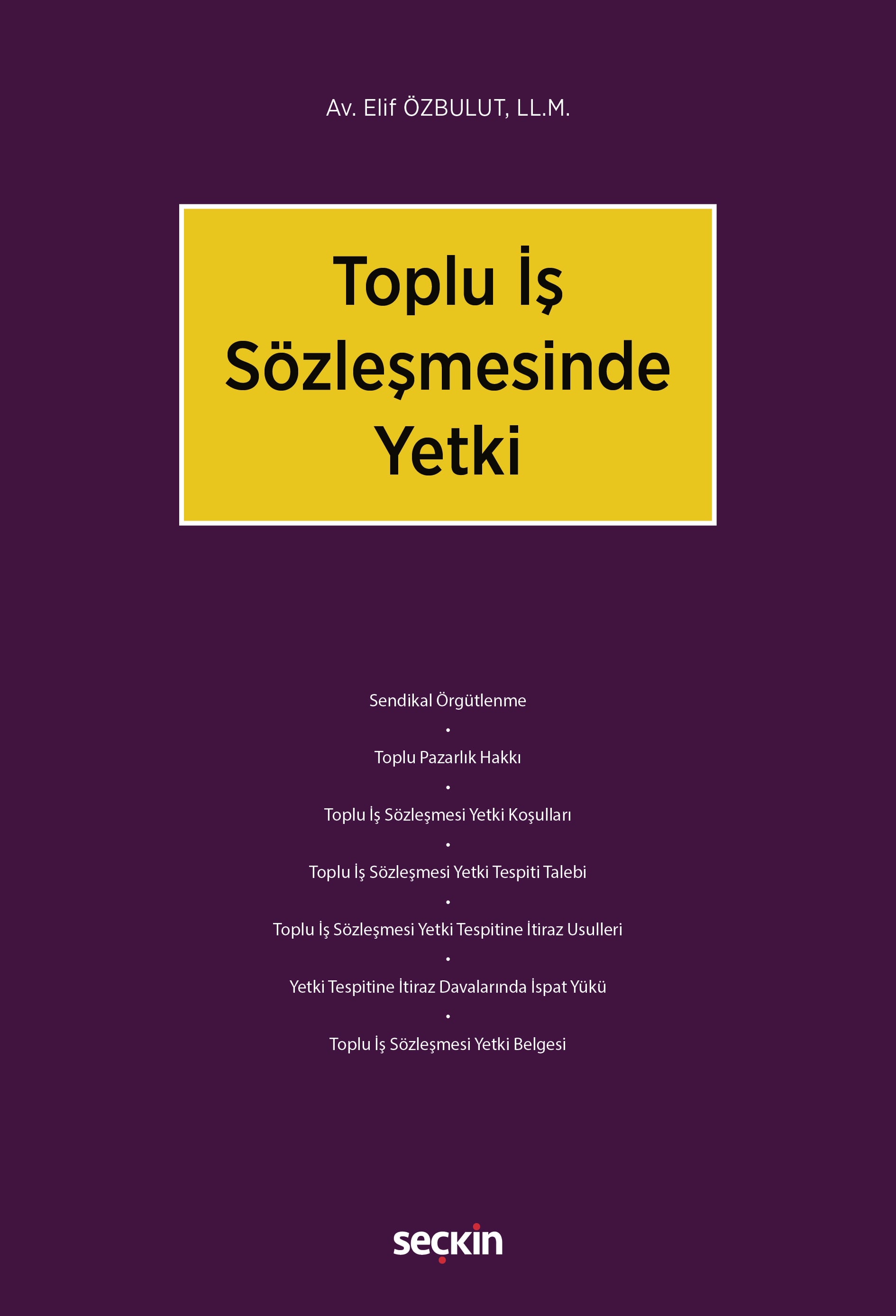 Toplu İş Sözleşmesinde Yetki