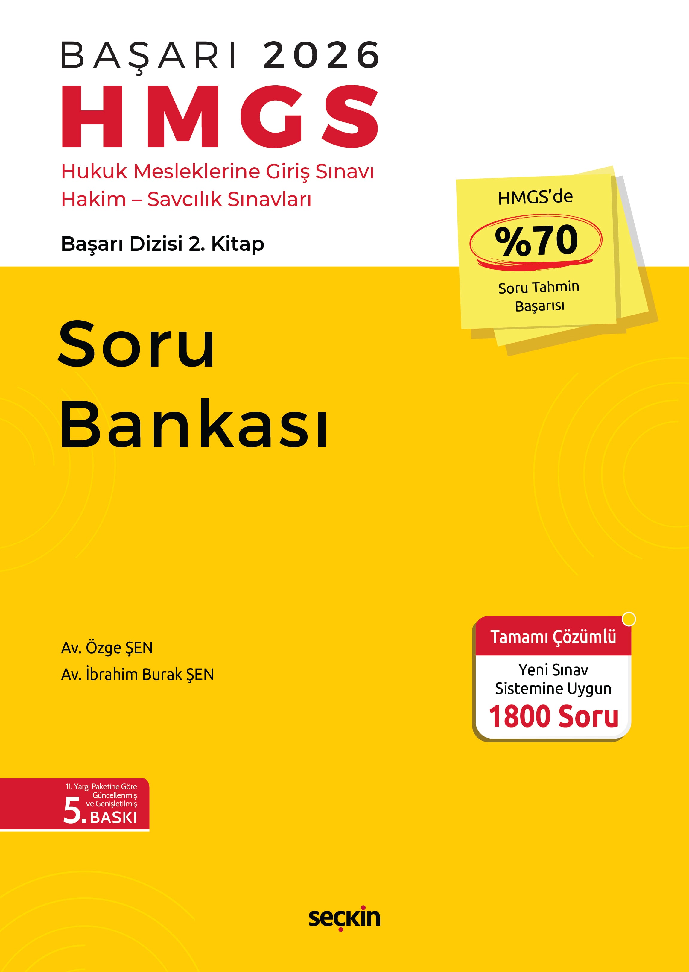 BAŞARI – HMGS Soru Bankası Başarı Dizisi 2. Kitap