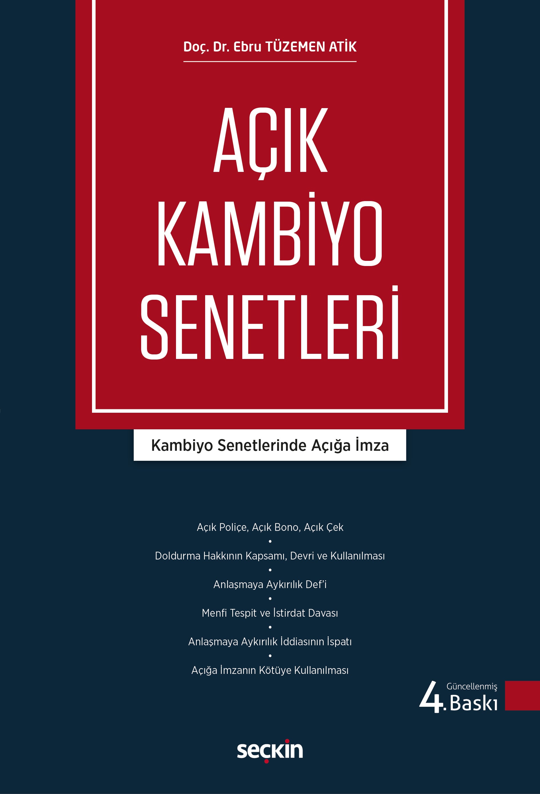 Açık Kambiyo Senetleri Kambiyo Senetlerinde Açığa İmza