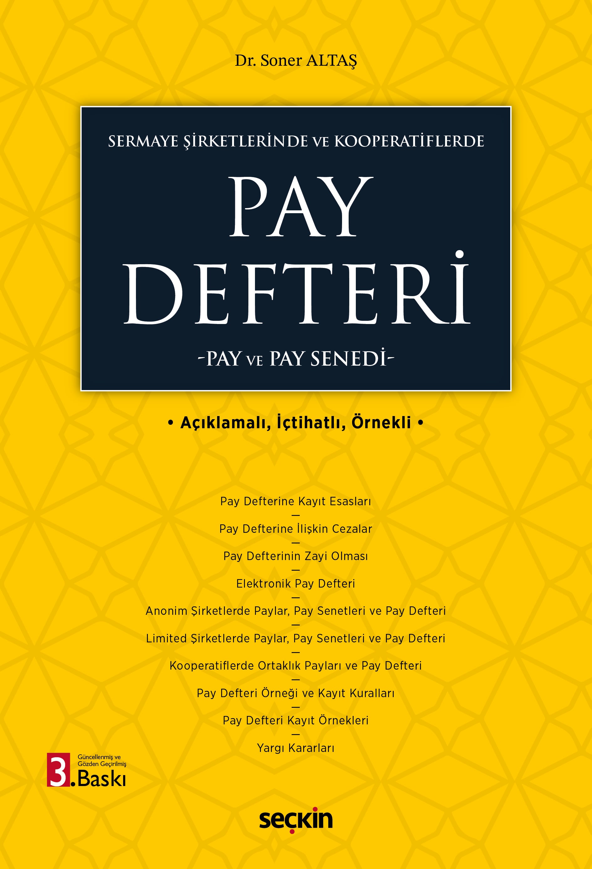 Sermaye Şirketlerinde ve KooperatiflerdePay Defteri Pay ve Pay Senedi