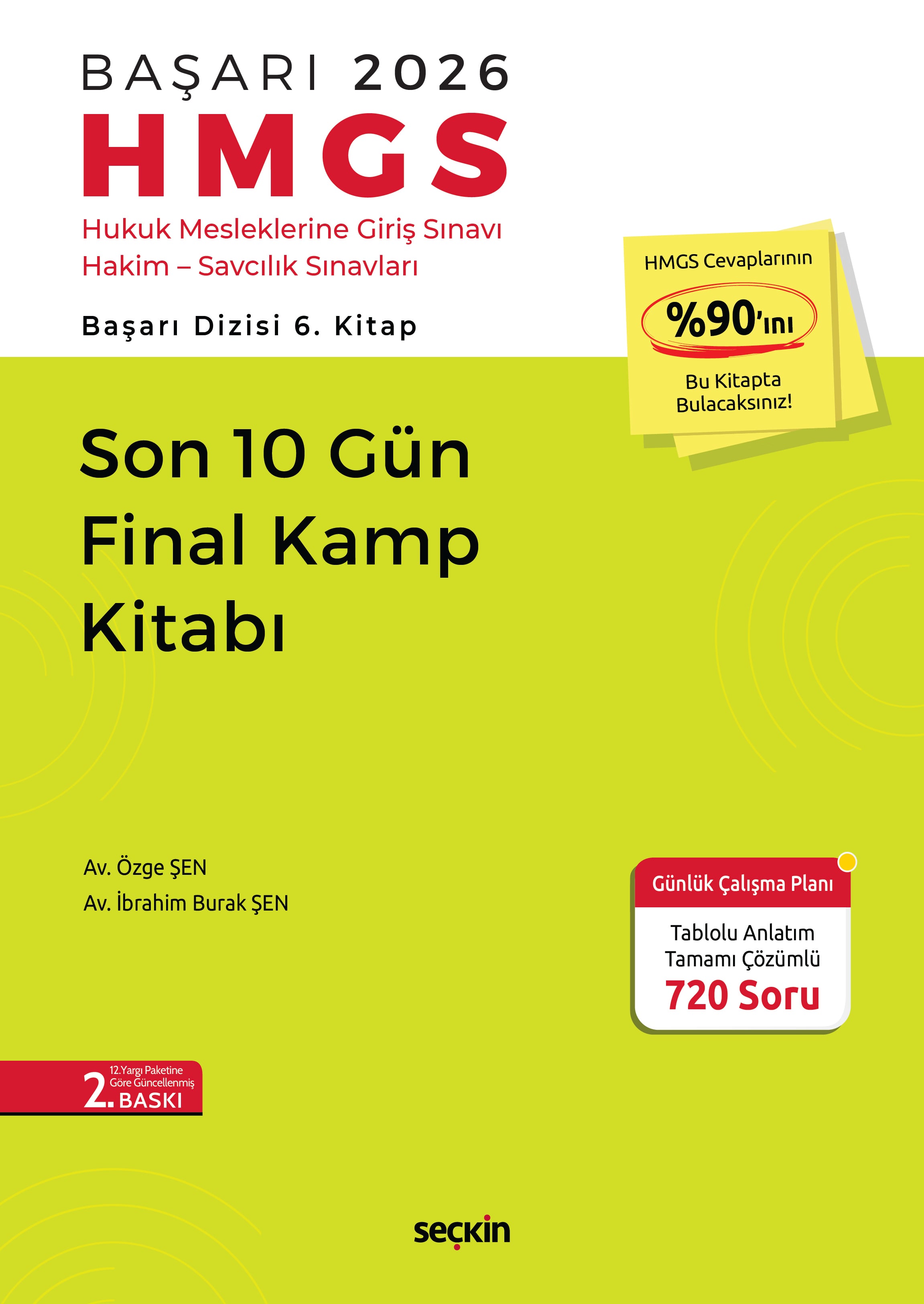 BAŞARI  – HMGS Son 10 Gün Final Kamp Kitabı