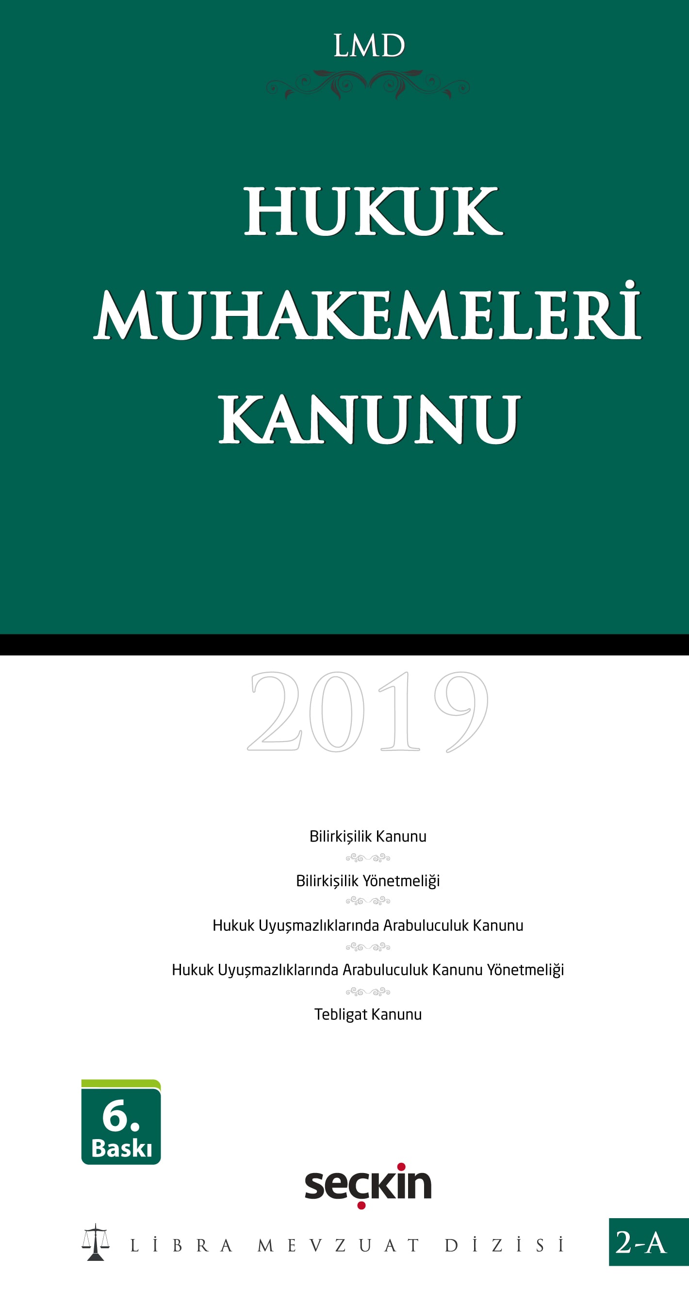 Hukuk Muhakemeleri Kanunu / LMD–2A Libra Mevzuat Dizisi