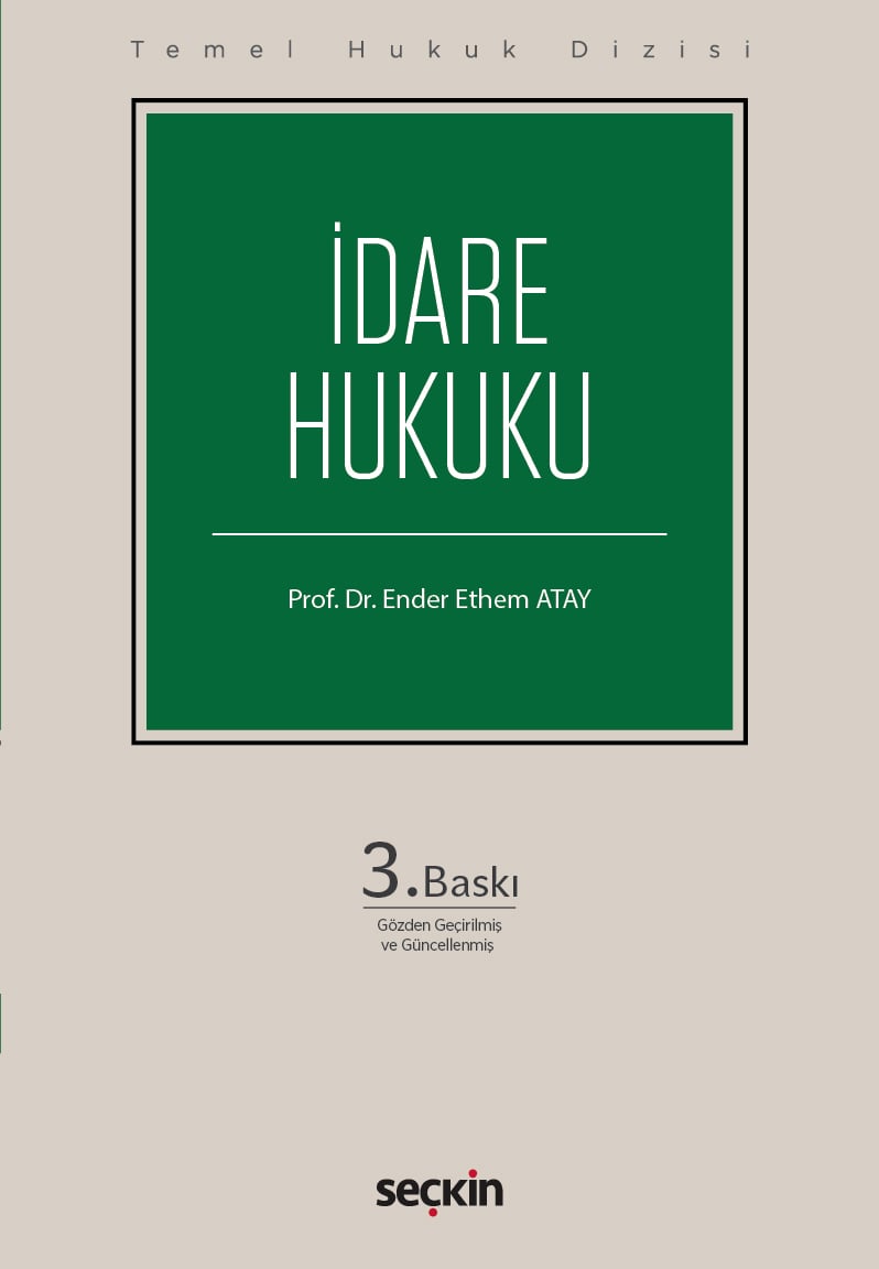 İdare Hukuku (THD) Temel Hukuk Dizisi