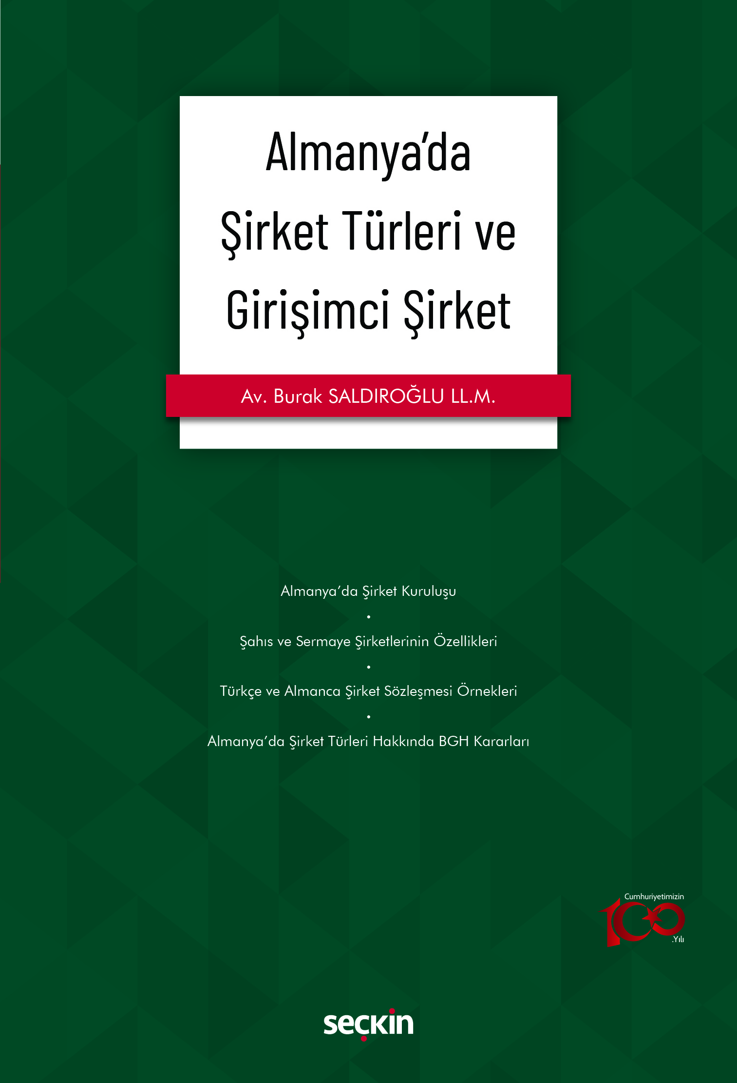 Almanya'da Şirket Türleri ve Girişimci Şirket