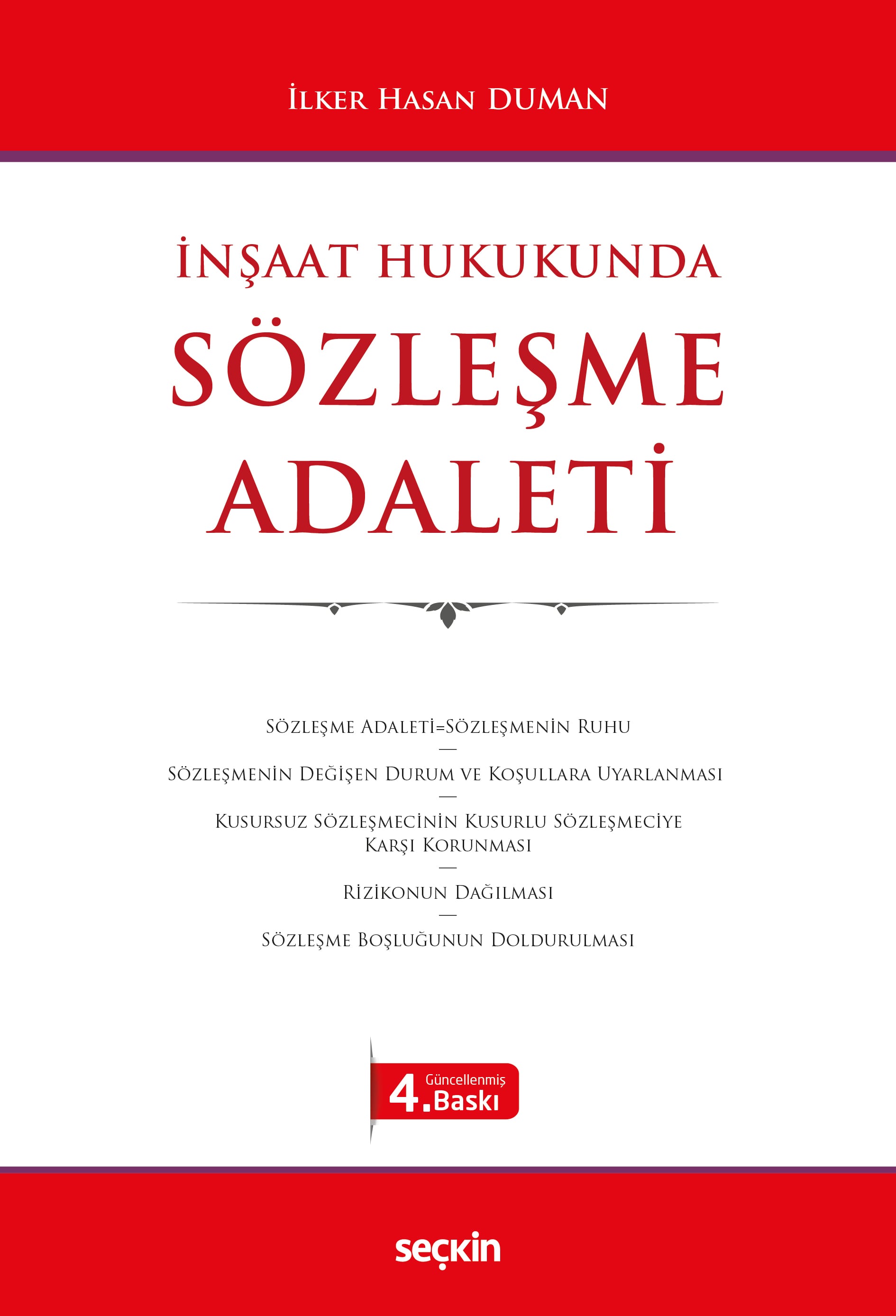 İnşaat Hukukunda Sözleşme Adaleti