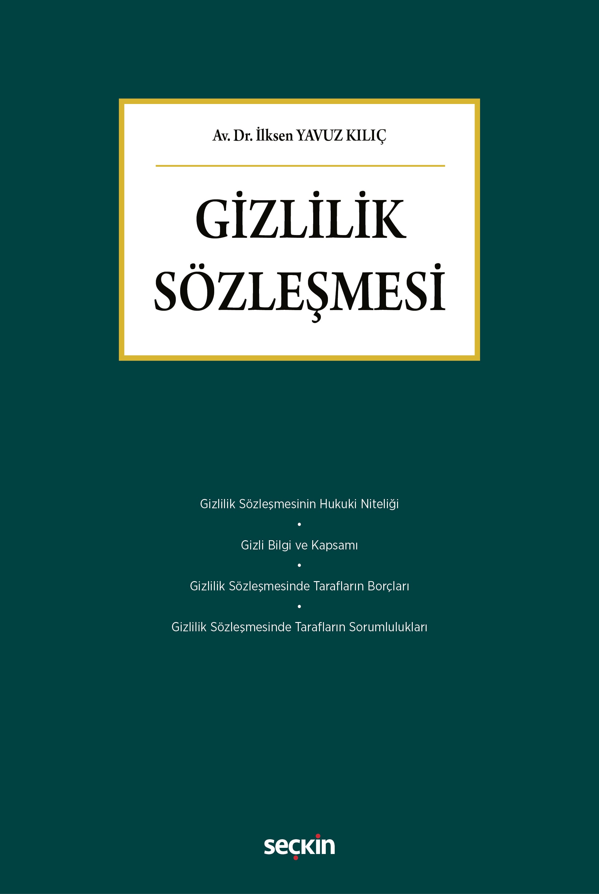 Gizlilik Sözleşmesi