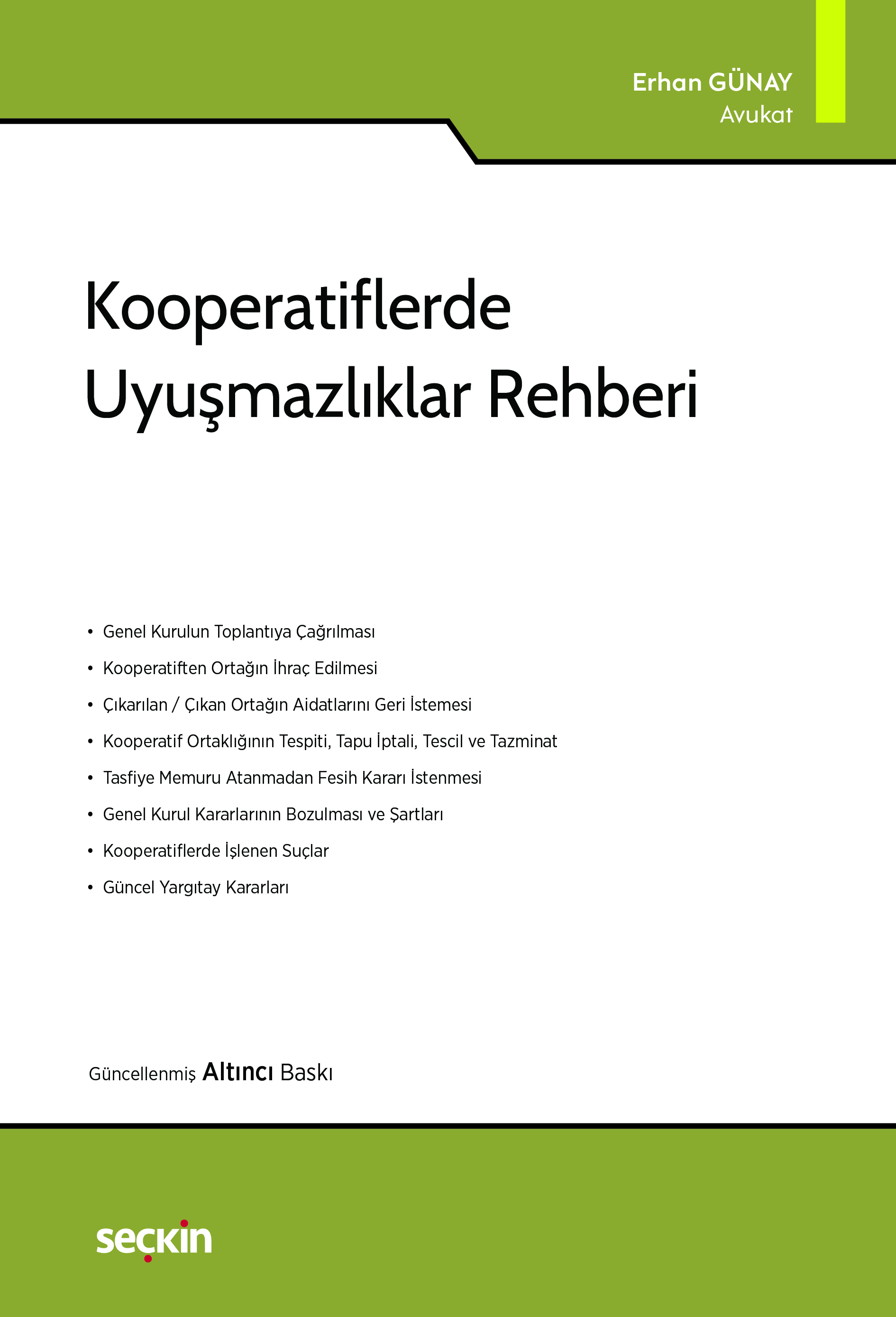 Kooperatiflerde Uyuşmazlıklar Rehberi