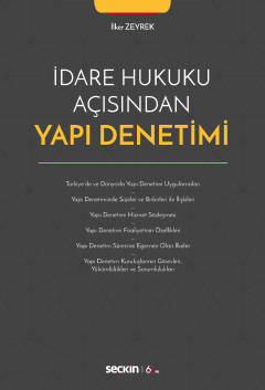 İdare Hukuku Açısından Yapı Denetimi