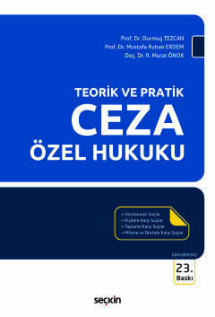 Teorik ve PratikCeza Özel Hukuku