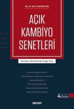 Açık Kambiyo Senetleri Kambiyo Senetlerinde Açığa İmza