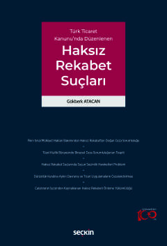 Türk Ticaret Kanunu'nda DüzenlenenHaksız Rekabet Suçları
