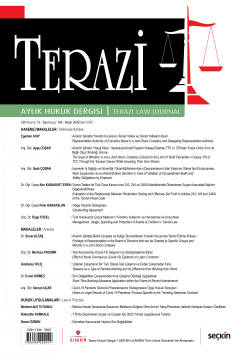 Terazi Aylık Hukuk Dergisi Sayı: 164 Nisan 2020