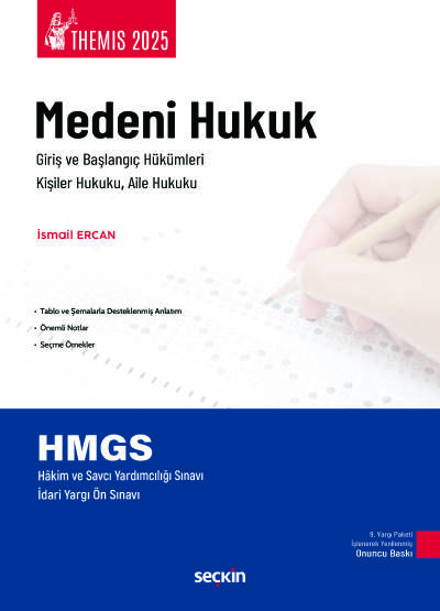 THEMIS – Medeni Hukuk I Konu Kitabı Başlangıç Hükümleri, Kişiler Hukuku ve Aile Hukuku