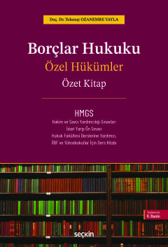 Borçlar Hukuku Özel Hükümler – Özet Kitap –