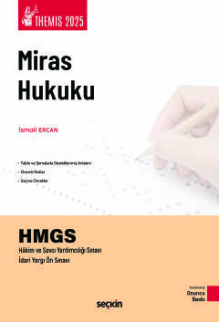 THEMIS – Miras Hukuku Konu Kitabı Medeni Hukuk III