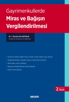 Gayrimenkullerde Miras ve Bağışın Vergilendirilmesi