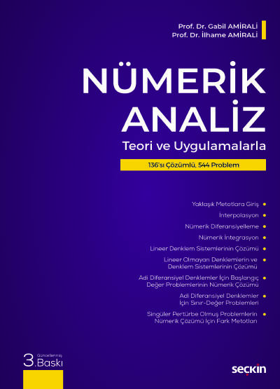 Nümerik Analiz (Teori ve Uygulamalarla)
