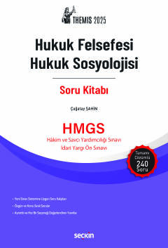 THEMIS – Hukuk Felsefesi Hukuk Sosyolojisi Soru Kitabı