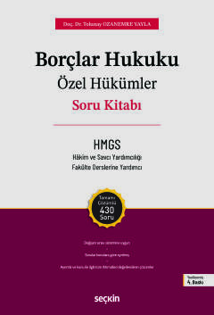 Borçlar Hukuku Özel Hükümler Soru Kitabı