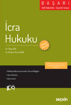 Adli Hakimlik – Savcılık SınavıBAŞARI – İcra Hukuku