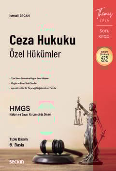 THEMIS – Ceza Hukuku Özel Hükümler Soru Kitabı Tıpkı Basım