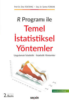R Programı ileTemel İstatistiksel Yöntemler  Uygulamalı İstatistik – İstatistik Yöntemler