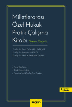 Milletlerarası Özel Hukuk Pratik Çalışma Kitabı – Tamamı Çözümlü –