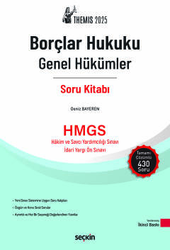 THEMIS – Borçlar Hukuku Genel Hükümler Soru Kitabı