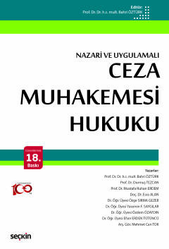 Ceza Muhakemesi Hukuku (Nazari ve Uygulamalı)