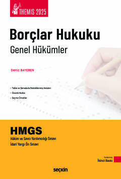 THEMIS – Borçlar Hukuku Genel Hükümler Konu Kitabı