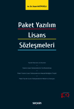 Paket Yazılım Lisans Sözleşmeleri