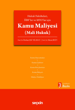 Hukuk Fakülteleri, İİBF'ler ve MYO'lar içinKamu Maliyesi (Mali Hukuk)