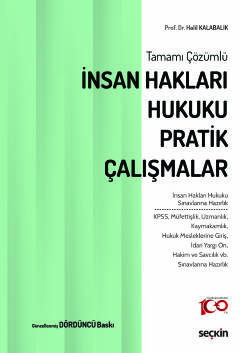 Tamamı Çözümlüİnsan Hakları Hukuku Pratik Çalışmalar