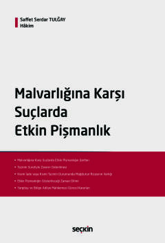 Malvarlığına Karşı Suçlarda Etkin Pişmanlık
