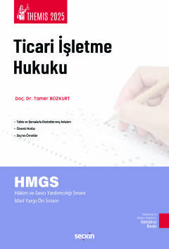 THEMIS – Ticari İşletme Hukuku – Konu Kitabı Ticaret Hukuku Cilt: I