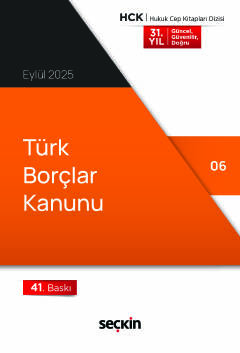 Türk Borçlar Kanunu (Cep Kitabı)