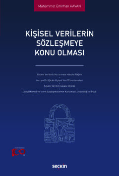 Kişisel Verilerin Sözleşmeye Konu Olması