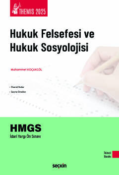 THEMIS – Hukuk Felsefesi ve Hukuk Sosyolojisi Konu Kitabı