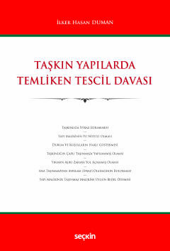 Taşkın Yapılarda Temliken Tescil Davası
