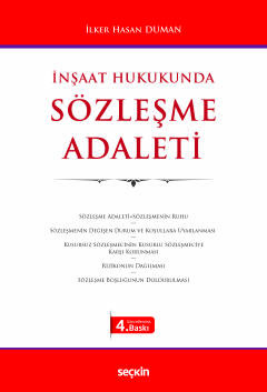 İnşaat Hukukunda Sözleşme Adaleti