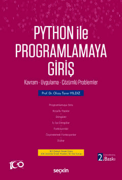 Python İle Programlamaya Giriş Kavram – Uygulama – Çözümlü Problemler