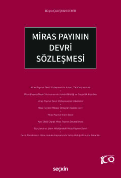 Miras Payının Devri Sözleşmesi